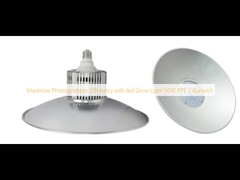 LED 성장 조명 50W PPE 2.6μmol/J로 광합성 효율 극대화